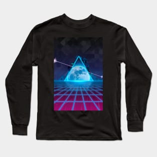 Space grid Long Sleeve T-Shirt